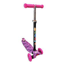 Триколісний самокат Scooter Maxi колір "Рожевий космос" (1ящ.=10шт.) SL4pink
