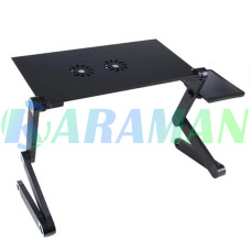 Стілець-трансформер для ноутбука Laptop Table T8 з портативним вентилятором (1ящ.=10шт.)