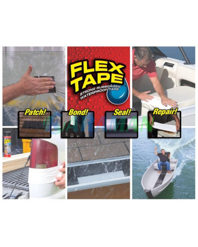 Водонепроникна стрічка EASY Flex Tape Black 10см*1.5м MA269 (1ящ.=100шт.)