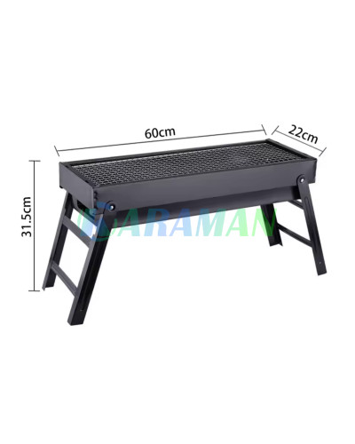 Складаний портативний мангал барбекю гриль 60*22*33 MA533 (1ящ.=10шт.)