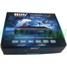 Ефірна цифрова ТБ приставка T2 у металевому корпусі з дислеєм (1ящ.=60шт.)