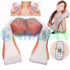 Роликовий масажер для спини та шиї massager of neck kneading MA351 (1ящ.=20шт.)