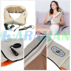 Роликовий масажер для спини та шиї massager of neck kneading MA351 (1ящ.=20шт.)
