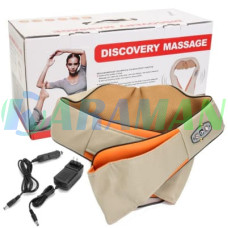 Роликовий масажер для спини та шиї massager of neck kneading MA351 (1ящ.=20шт.)
