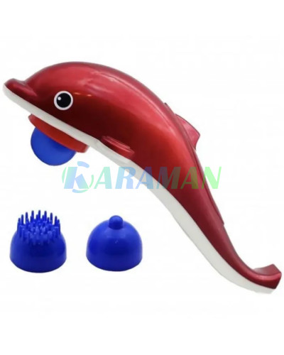 Массажер Дельфин для всего тела UFT Dolphin MS1 Red