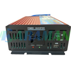 Преобразователь напряжения Power 5000 Вт 12v 220v инвертор 5000w 12в 220в DC to AC