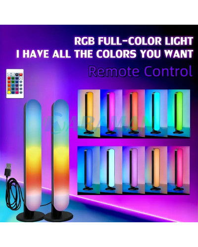 Настільна RGB лампа з пультом комплект 2шт. Remote Control MA381 (1ящ. = 60шт.)