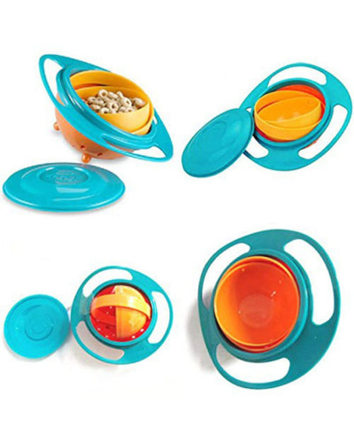 Детская тарелка-непроливайка Universal Gyro Bowl (1ящ.=60шт.)