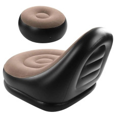Диван надувний / надувне крісло з пуфом Air Sofa + Насос (1ящ.=12шт.)