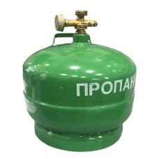Баллон газовый 5 литров  БЕЗ горелки (1ящ.=4шт.)