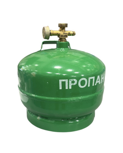 Баллон газовый 5 литров  БЕЗ горелки (1ящ.=4шт.)