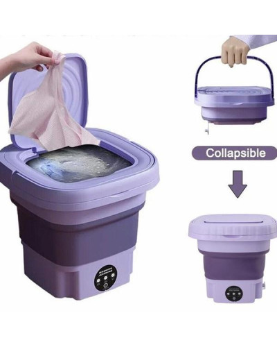 Портативная мини-стиральная машина на 9л. Folding Washing Machine MA365 (1ящ.=12шт.) Портативная мини-стиральная машина на 9л. Folding Washing Machine MA365 (1ящ.=12шт.)