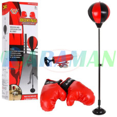 Боксерская груша на стойке с перчатками боксерский набор до 102см boxing set Small MA373 (1ящ.=24шт.)