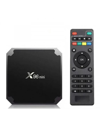 Смарт тв приставка з пультом Smart TV X96 Mini 2/16 Гб 4К MA384 (1ящ.=40шт.) Смарт тв приставка з пультом Smart TV X96 Mini 2/16 Гб 4К MA384 (1ящ.=40шт.)