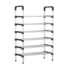 Напольная полка для обуви на 6 полок 56*28*113 см New shoe rack KAR197 (1ящ.=30шт.)