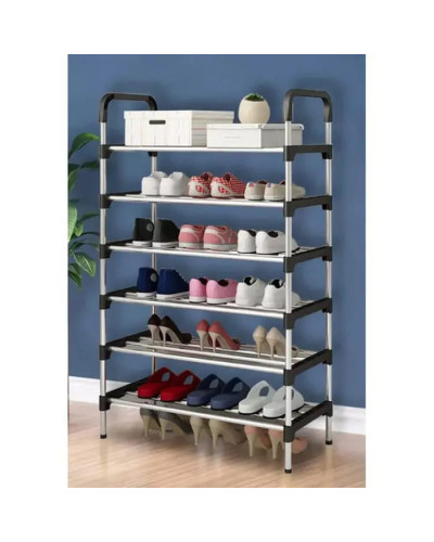 Полиця для взуття на 6 полиць 56*28*113 см New shoe rack KAR197 (1ящ.=30шт.)