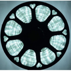 Гірлянда шланг дюралайт 50м Холодний білий, перемикач режимів MA405white (1ящ.=2шт.)