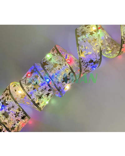 Світлодіодна ялинкова гірлянда у вигляді стрічки 50 Led 5 метрів Christmas Decoration Мульти Світлодіодна ялинкова гірлянда у вигляді стрічки 50 Led 5 метрів Christmas Decoration Мульти