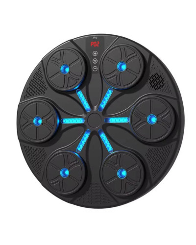 Музыкальная боксерская мишень тренажер (подсветка,bluetooth,музыка,перчатки ММА в комплекте) MA426 (1ящ = 14шт.)