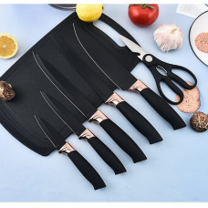  Набір кухонного приладдя 19 предметів Чорний Kitchen Set MA445black  (1ящ.=20шт.)