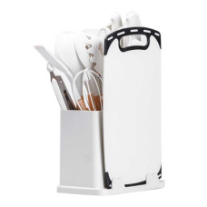 Набір кухонних приладів 19 предметів Білий Kitchen Set MA445white (1ящ.=20шт.)