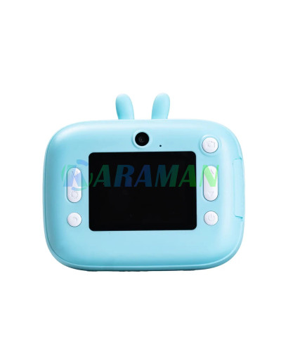 Детская камера  мгновенной печати Print Camera Синий MA458blue  (1ящ.=50шт.)