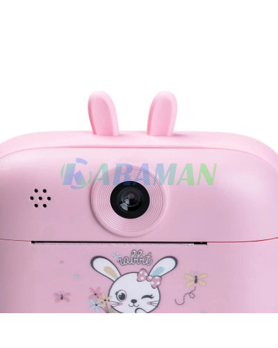 Дитяча камера миттєвого друку Print Camera Рожевий MA458pink (1ящ.=50шт.)