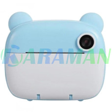 Дитячий фотоапарат миттєвого друку Diy instant Digital Camera Синій MA457blue (1ящ.=30шт.)