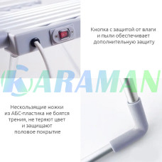 Портативна електрична сушарка для білизни з обігрівом центральної і бічних частин (1ящ.=5шт.)