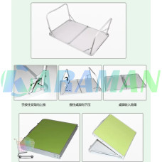 Складной мини столик для пикника,ноутбука 40*60см MA470 Зелений MA470green (1 ящ.=1шт.)