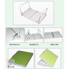 Складной мини столик для пикника,ноутбука 40*60см MA470 Зелений MA470green (1 ящ.=10 шт.)