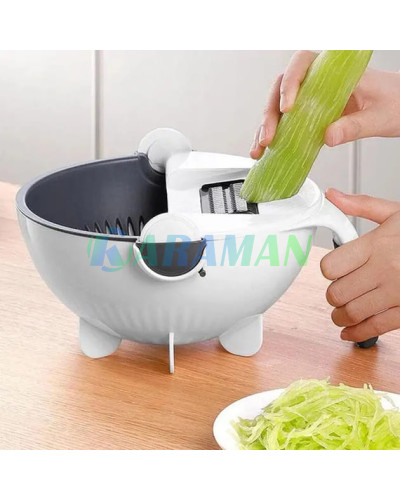 Багатофункціональна овочерізка BASKET VEGETABLE CUTTER Білий MA508 (1ящ.=36шт.)