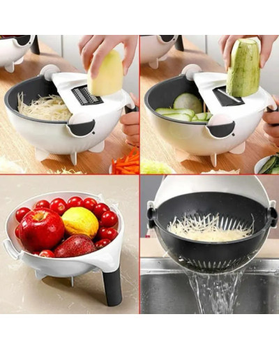 Багатофункціональна овочерізка BASKET VEGETABLE CUTTER Білий MA508 (1ящ.=36шт.)