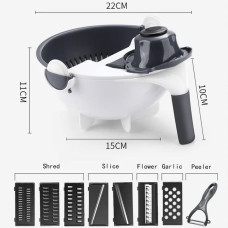 Багатофункціональна овочерізка BASKET VEGETABLE CUTTER Білий MA508 (1ящ.=36шт.)