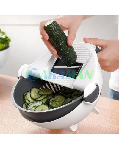 Багатофункціональна овочерізка BASKET VEGETABLE CUTTER Білий MA508 (1ящ.=36шт.)