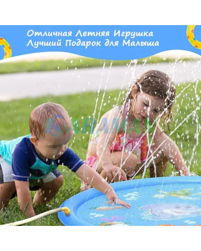 Бассейн фонтан, диаметр 100 см Наружный Водный Игровой Коврик, Голубой Дельфин, Для Игр На Открытом Воздухе MA555 (1ящ.=100шт.) Бассейн фонтан, диаметр 100 см Наружный Водный Игровой Коврик, Голубой Дельфин, Для Игр На Открытом Воздухе MA555 (1ящ.=100шт.)