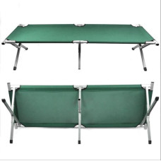 Раскладная кровать НАТО  зеленая 190 × 62 × 42 см до 120кг MA541 (1ящ.=4шт.)