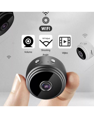Бездротова IP-камера A9 Mini HD 1080P для домашньої безпеки Нічне бачення MA566 (1ящ.=200шт.)