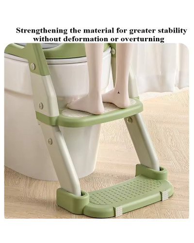Дитяче сидіння на унітаз із сходами Babycare (Колiр: Зелений) MA605green (1ящ=1шт.) Дитяче сидіння на унітаз із сходами Babycare (Колiр: Зелений) MA605green (1ящ=1шт.)