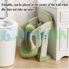 Дитяче сидіння на унітаз із сходами Babycare (Колiр: Зелений) MA605green (1ящ=1шт.)
