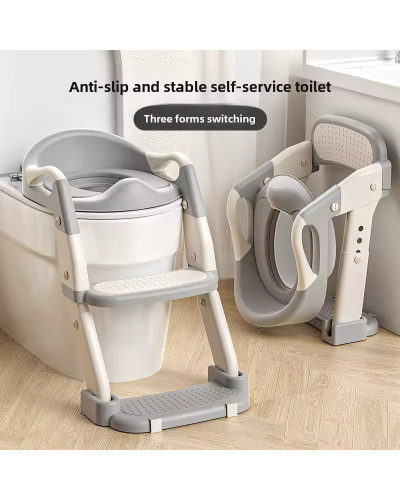 Дитяче сидіння на унітаз із сходами Babycare (Колiр: Сірий) MA605grеy (1ящ.=6шт.) Дитяче сидіння на унітаз із сходами Babycare (Колiр: Сірий) MA605grеy (1ящ.=6шт.)