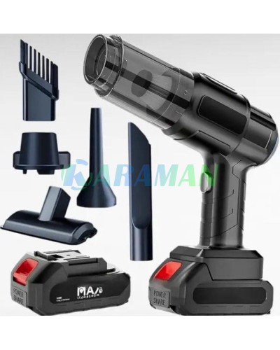 Автомобільний акумуляторний пилосос, Car Vacuum Cleaner 1200MAh, MA616 (1ящ.= 20 шт.)