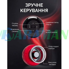 Вакуумный массажер с прогревом и светотерапией Intelligent Breathing MA621 (1ящ.= 40 шт.)