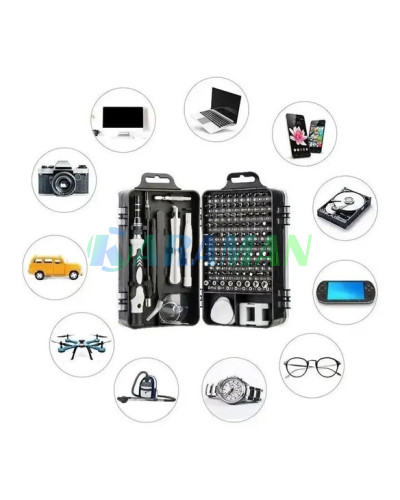 Універсальний набір інструментів 115 в 1, у кейсі MA612 (1ящ. = 50 шт.)