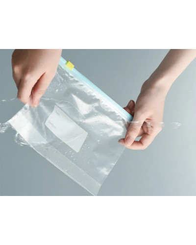 Герметичні ZIP-пакети для зберігання продуктів (15 шт.) 15×23 см, MA629 (1ящ.= 300 уп.)