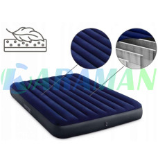 Надувний матрац INTEX 203*152*25 см, насос у комплекті, MA633 (1ящ.= 3 шт.)