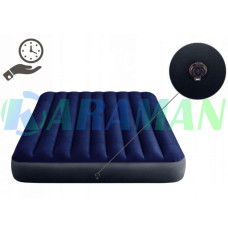Надувний матрац INTEX 203*152*25 см, насос у комплекті, MA633 (1ящ.= 3 шт.)