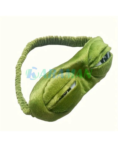 Плюшевая маска для сна Frog Ice Eye Mask. MA689 (1 ящ. = 400 шт.)