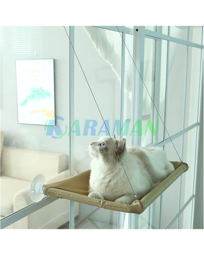 Підвісна лежанка для котів на присосках Suction Cup Cat Nest. MA688 (1 ящ. = 35 шт.) Підвісна лежанка для котів на присосках Suction Cup Cat Nest. MA688 (1 ящ. = 35 шт.)