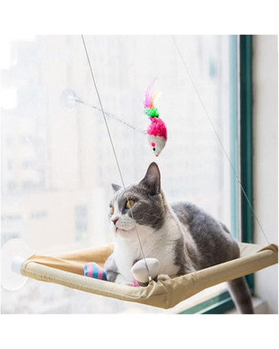 Підвісна лежанка для котів на присосках Suction Cup Cat Nest. MA688 (1 ящ. = 35 шт.)